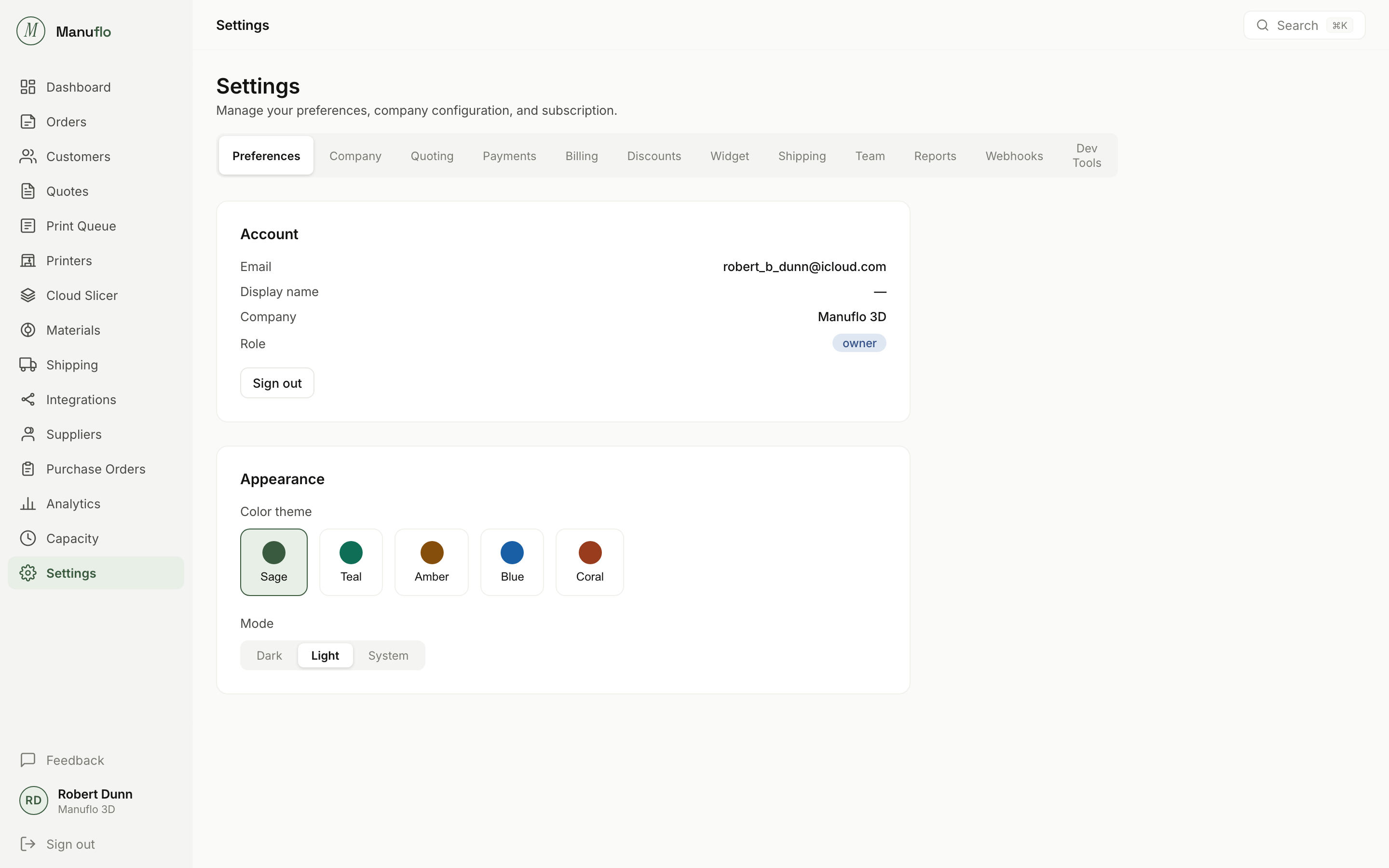 Manuflo Operator PWA